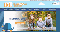 Desktop Screenshot of elmbrookpediatrics.com